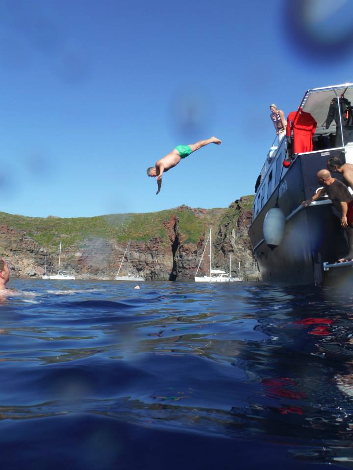 eventi a bordo del Frala